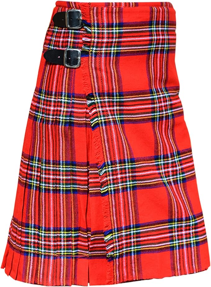 格子裙 l 苏格兰传统 8 码腈纶羊毛裙 适合活跃男士